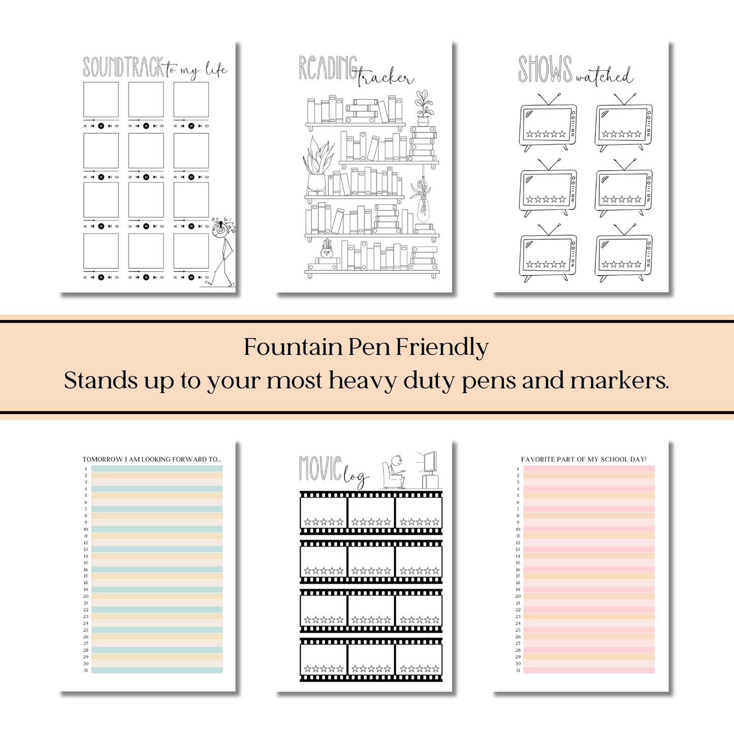 Student Focused Bullet Journal Bundle