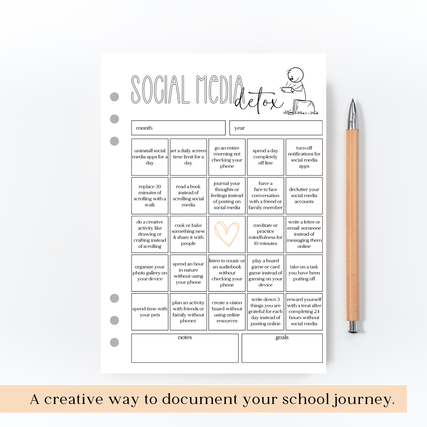 Student Focused Bullet Journal Bundle