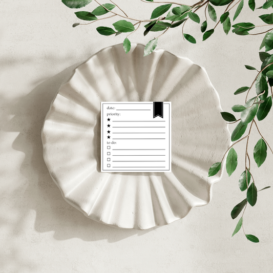 Daily Priority To Do List: 50 Sheet Post-It Note Notepad