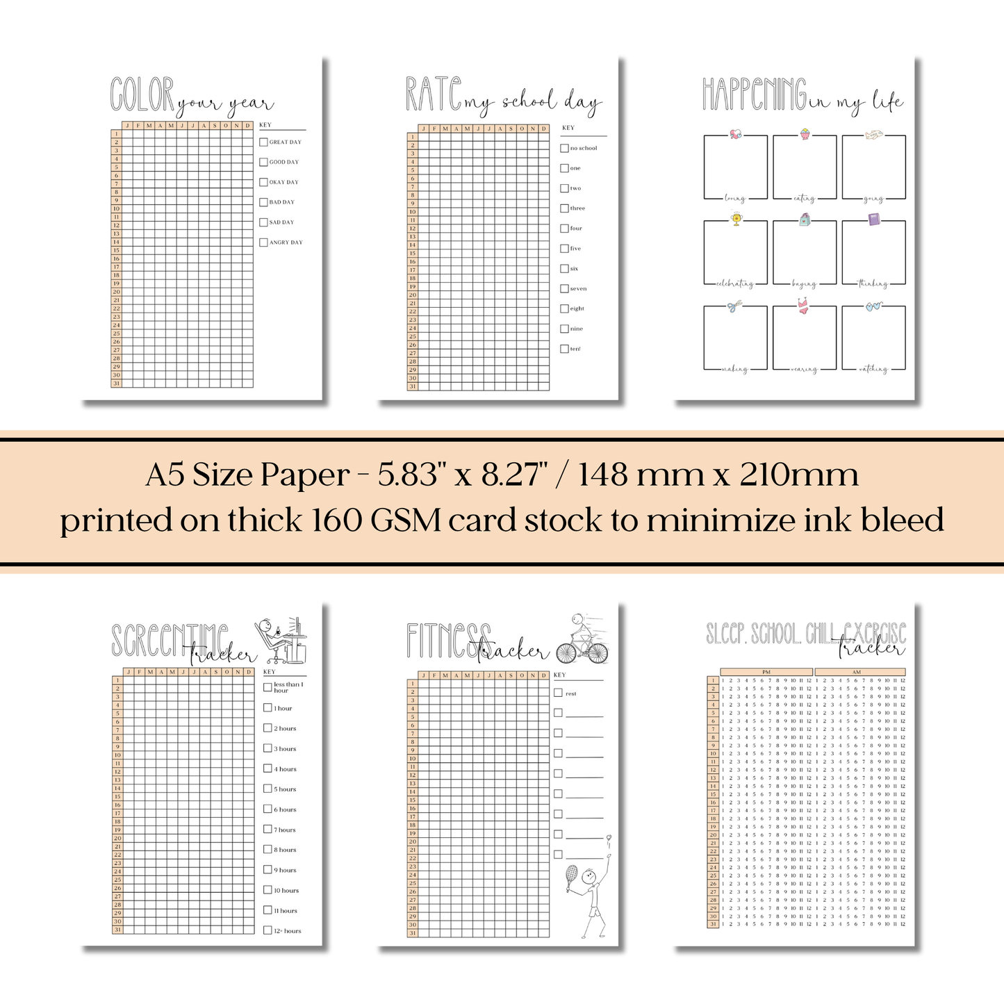 Student Focused Bullet Journal Bundle