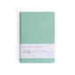 Ocean Blue Hard Cover Blank Page Journal: 120gsm Paper