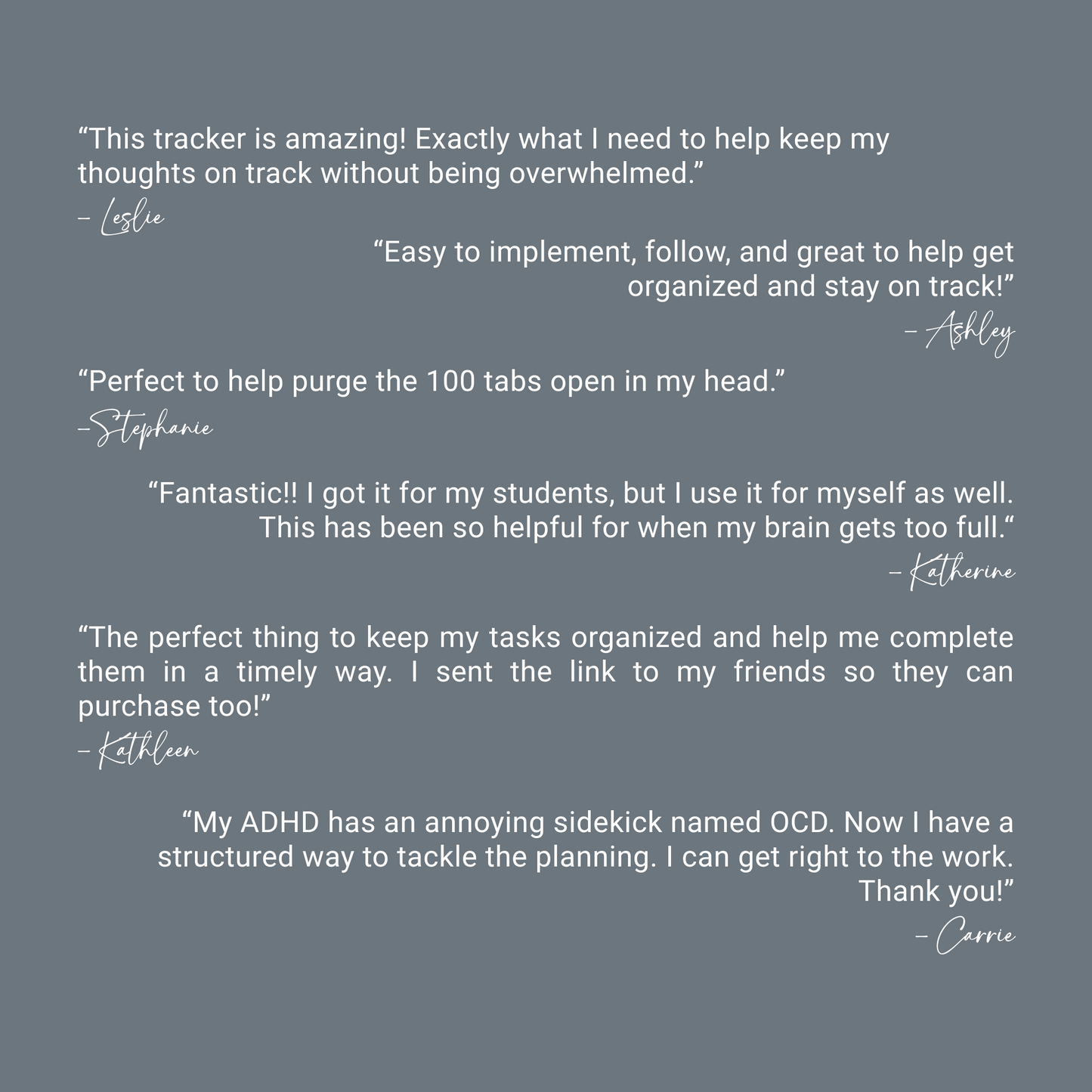 French Language Brain Dump Planner Notepad