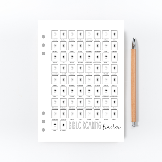 Bible Reading Tracker Page for Bullet Journal