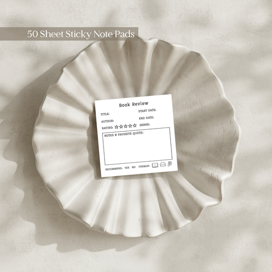 Quick Book Review: 50 Sheet Post-It Note Notepad