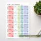 Self-Care Planner Notepad