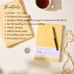 Ocean Blue Hard Cover Blank Page Journal: 120gsm Paper