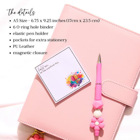 A5 6 Ring Binder Bullet Journal Organizer