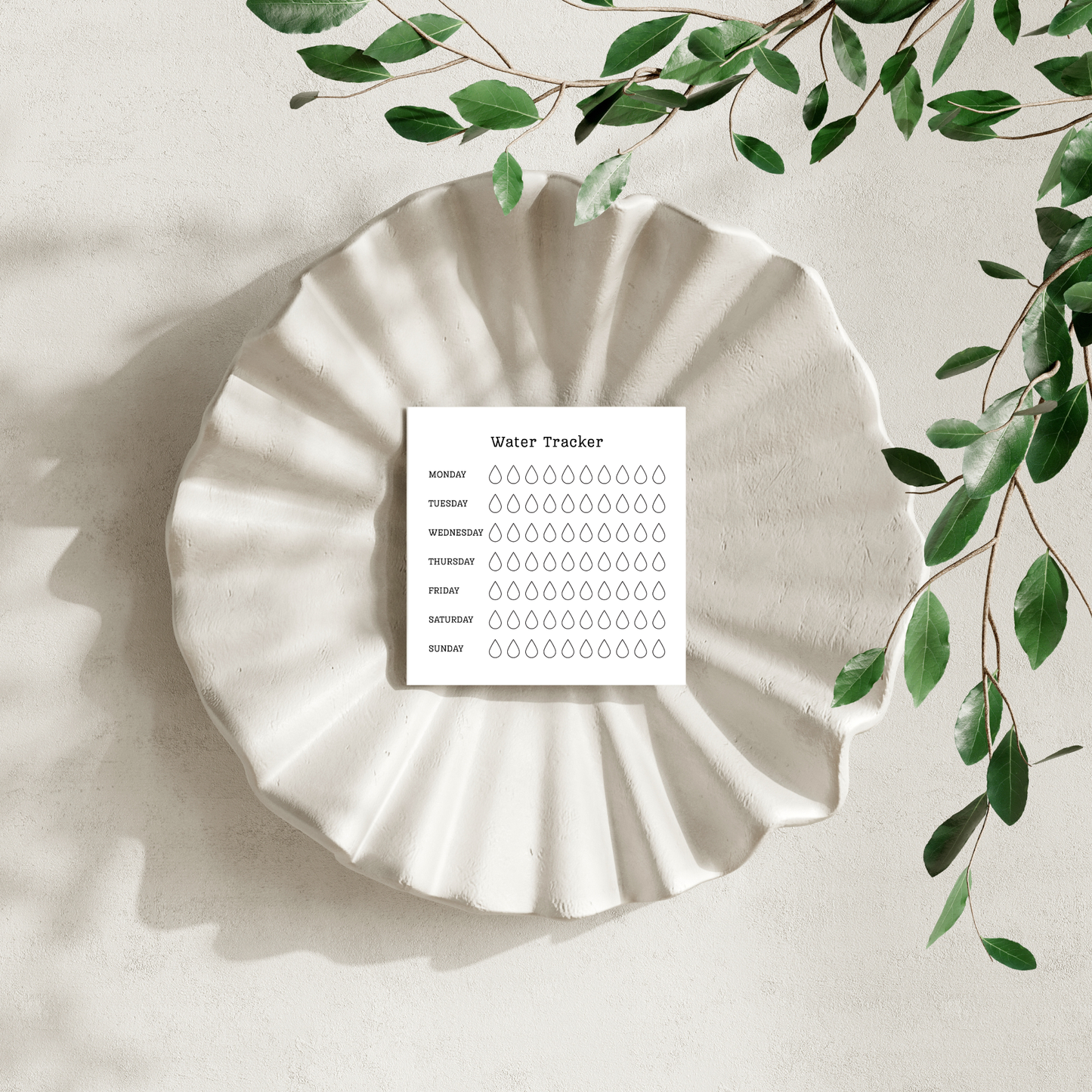 Daily Hydration Tracker: 50 Sheet Post-It Note Notepad