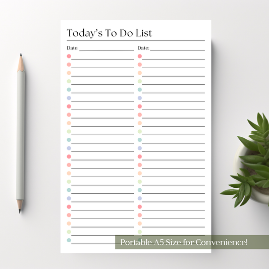 To Do List Notepad