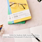 Ocean Blue Hard Cover Blank Page Journal: 120gsm Paper