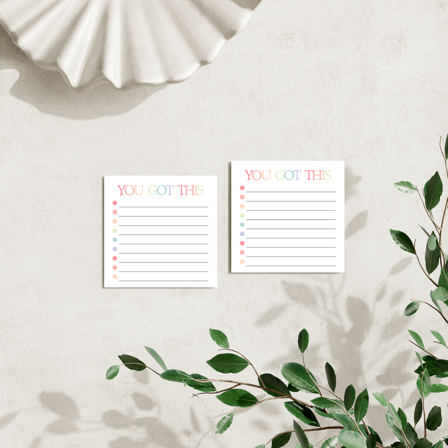 You Got This! To Do List: 50 Sheet Post-It Note Notepad