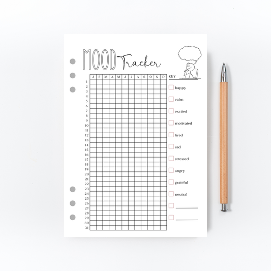 Mood Tracker for Bullet Journal