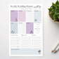 Weekly Wedding Planner Notepad