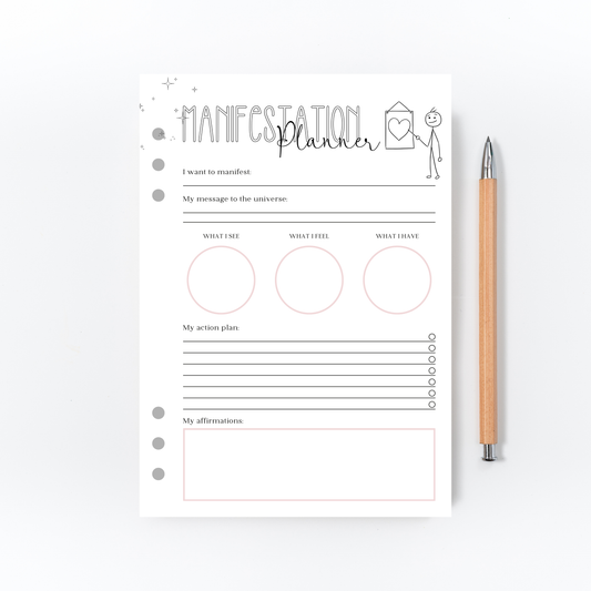 Manifestation Planner for Bullet Journal