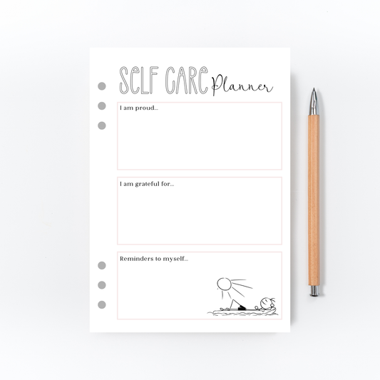 Self Care Planner for Bullet Journal