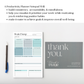 Brain Dump Planner Notepad in Blue