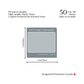 Don't Forget to Remember: 50 Sheet Post-It Note Notepad