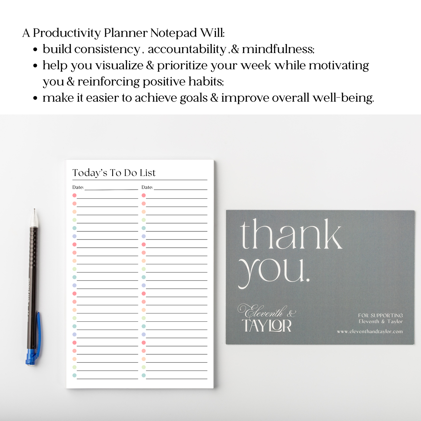 To Do List Notepad
