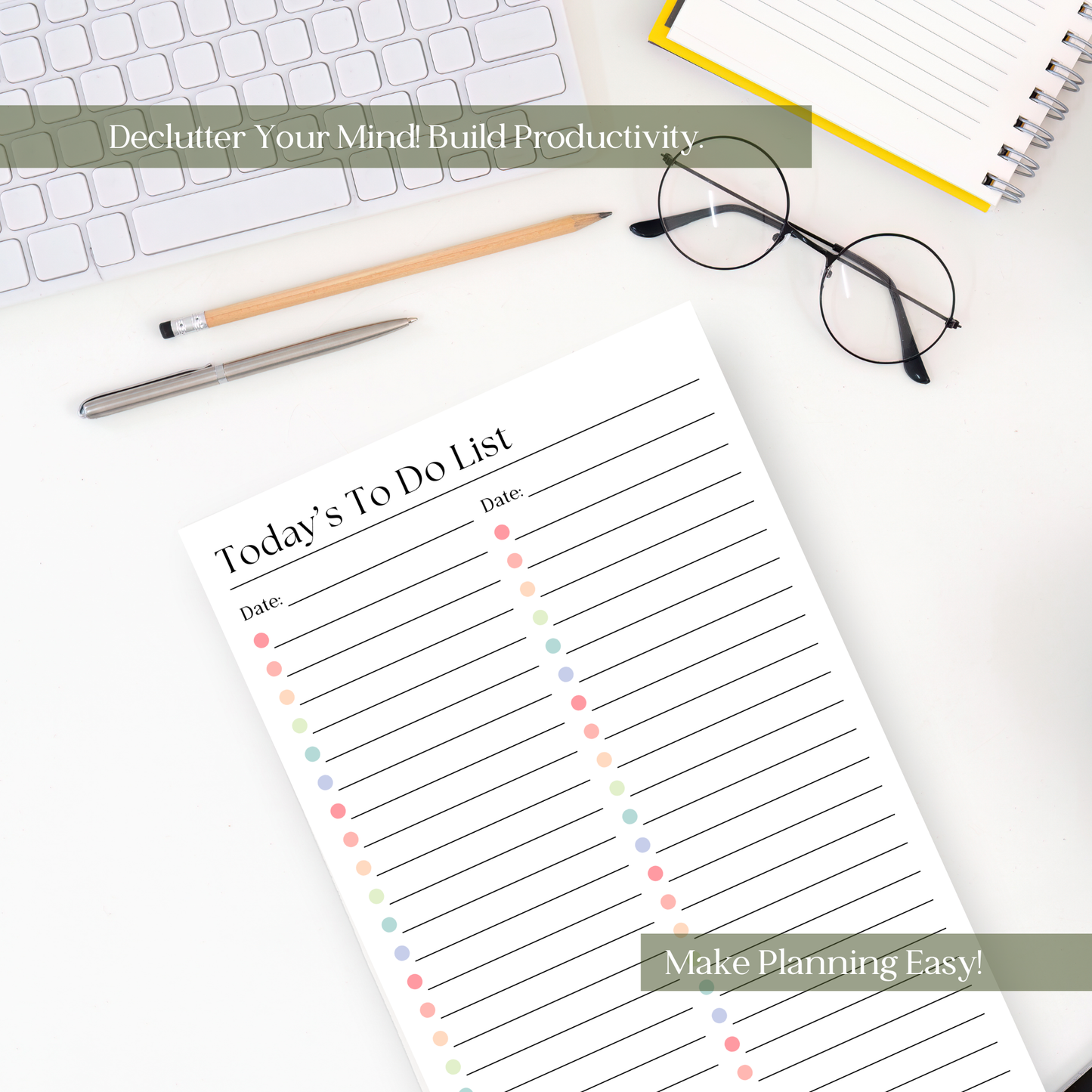 To Do List Notepad