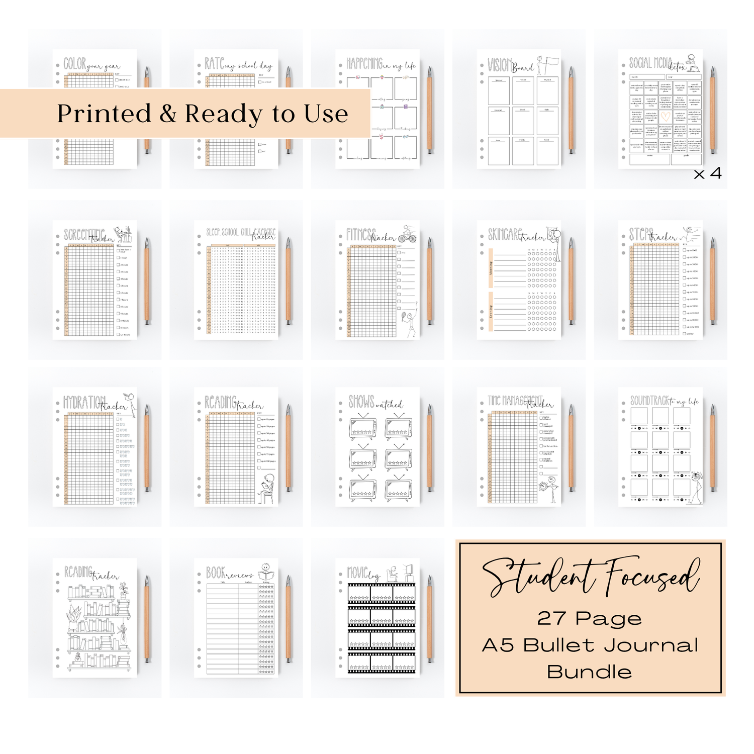 Journal Page Bundles