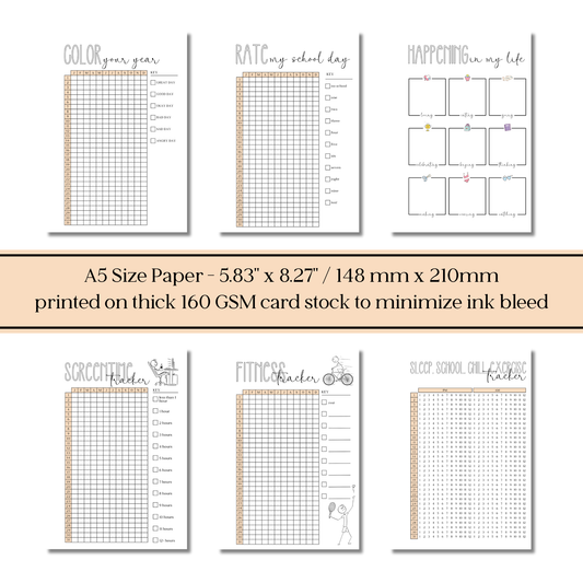 Student Focused Bullet Journal Bundle