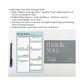 Kids Daily Checklist and Planner