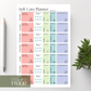 Self-Care Planner Notepad