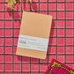 Muted Melon Hard Cover Blank Page Journal: 120gsm Paper