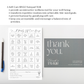 Self-Care BINGO Notepad