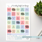 Self-Care BINGO Notepad