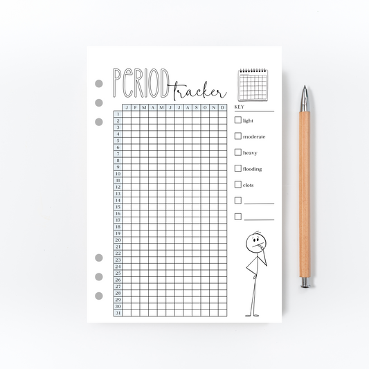 Period Tracker for Bullet Journal